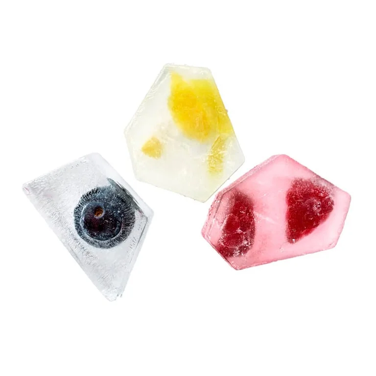 Tavă pentru cuburi de gheață și cutie de depozitare Lekue White