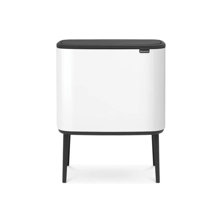 Brabantia Bo Touch Bin, 3x11L, White