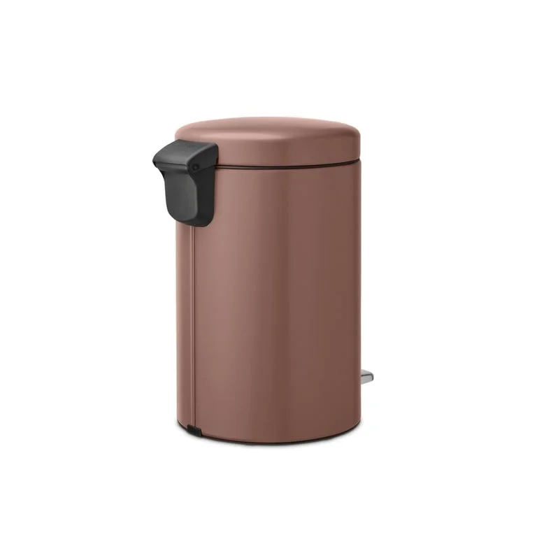 Coș de gunoi cu pedală Brabantia NewIcon 12L, Satin Taupe