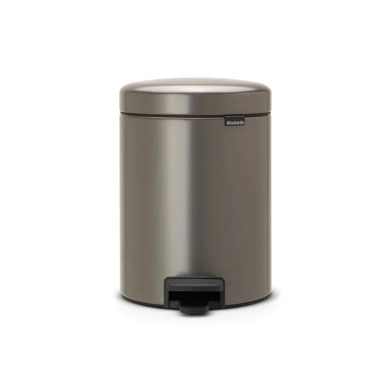 Waste Bin NewIcon Brabantia 5L, Platinum