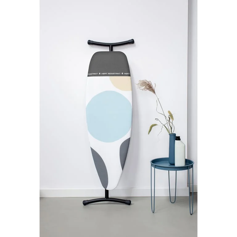 Masă de călcat Brabantia D 135x45cm cu zonă de călcat rezistentă la căldură, Spring Bubbles