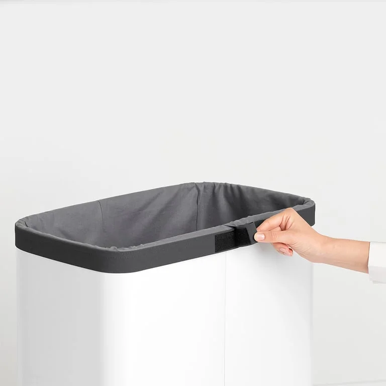 Sac pentru coș de rufe Brabantia Bo, 60L, Grey