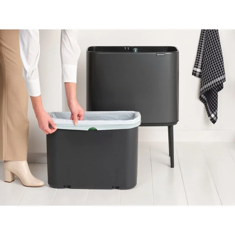Waste Bin Brabantia Bo Touch 36L, Confident Grey