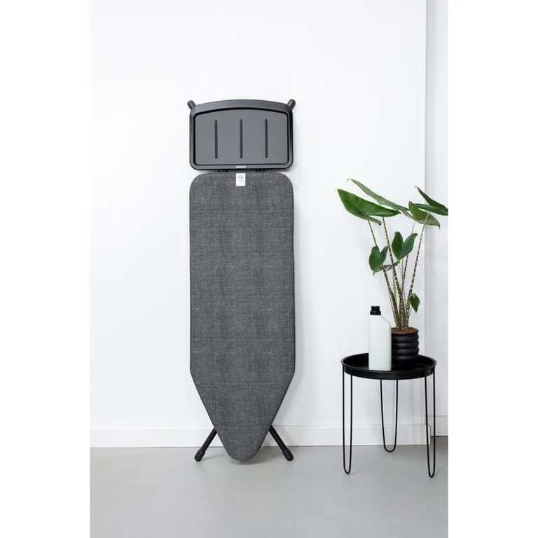Masă de călcat Brabantia C 124x45cm cu suport pentru generator de abur, Denim Black