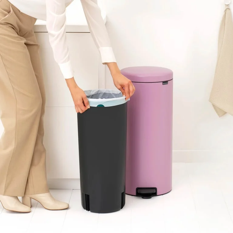 Pedal Waste Bin Brabantia NewIcon 30L, Lilac Pink
