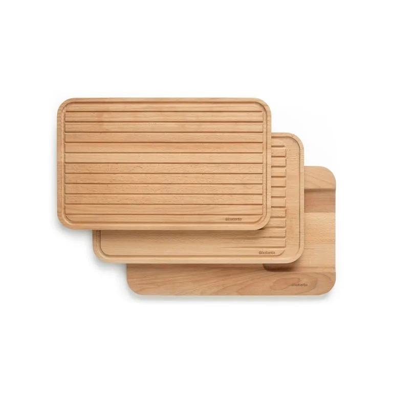 Chopping Boards Brabantia Profile Wooden 40x25cm, 3pcs