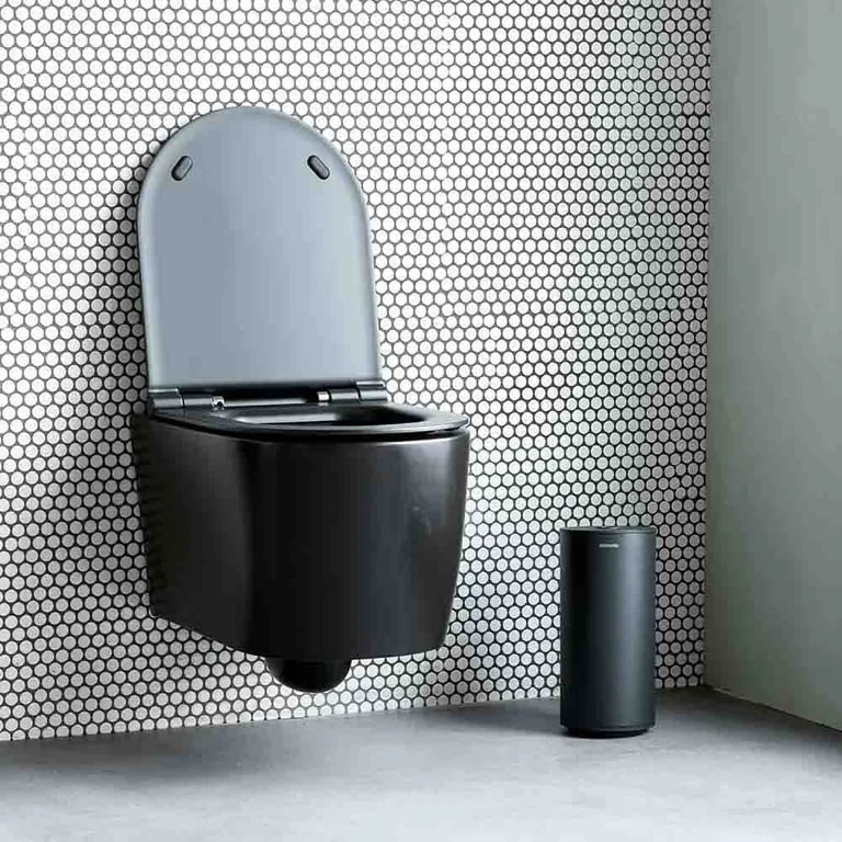Suport pentru hârtie igienică de rezervă Brabantia MindSet Mineral Infinite Grey