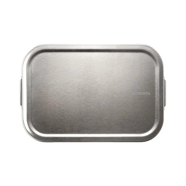 Cutie de prânz Brabantia Make&Take 2L, Matt Steel, cu separatoare
