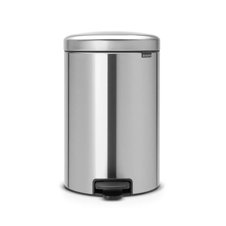 Waste Bin NewIcon Brabantia 20L, Matt Steel