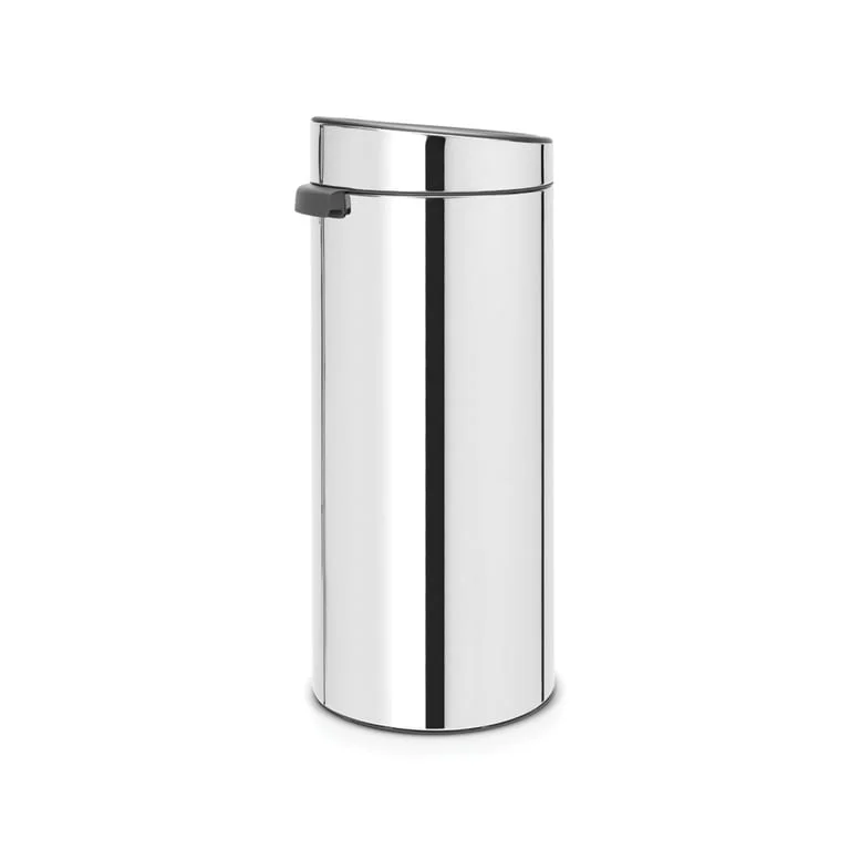 Coș de gunoi Brabantia Touch New 30L, Brilliant Steel
