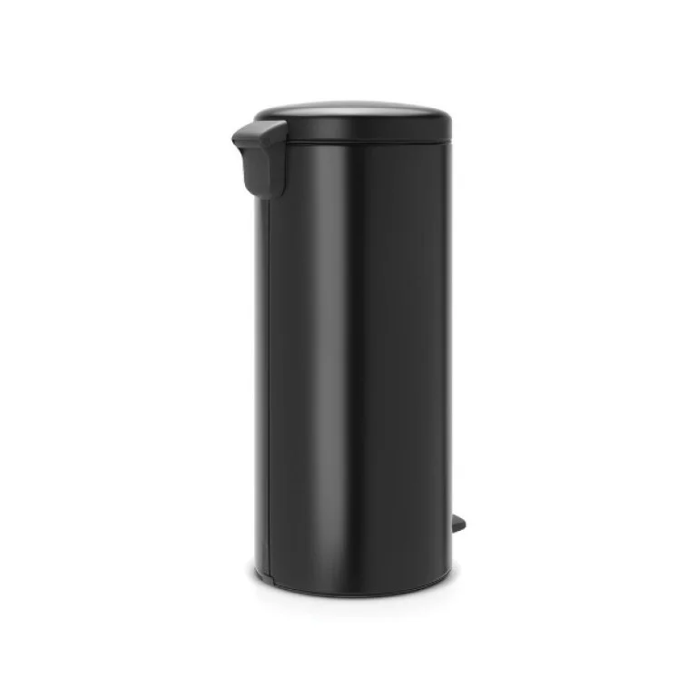 Coș de gunoi cu pedală Brabantia NewIcon 30L, Matt Black