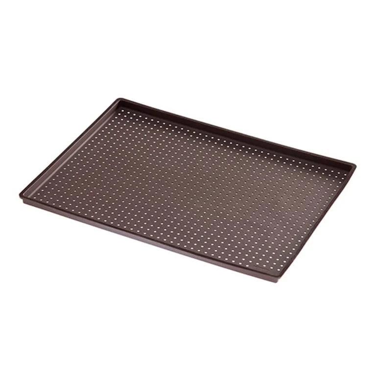 Perforated baking tray for crunchy pizza Lekue 40x30xH1.2cm