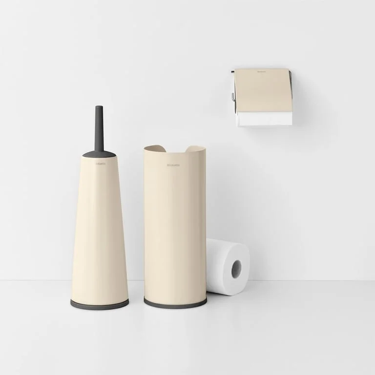 Set de accesorii pentru toaletă Brabantia ReNew Soft Beige, 3 piese