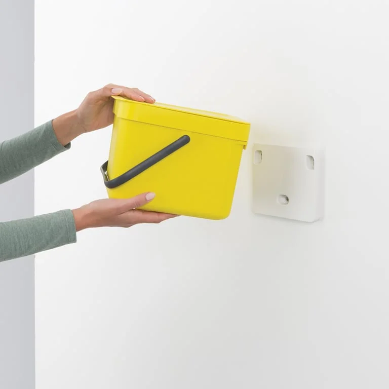 Coș de colectare selectivă Brabantia Sort&Go 6L, Dark Grey
