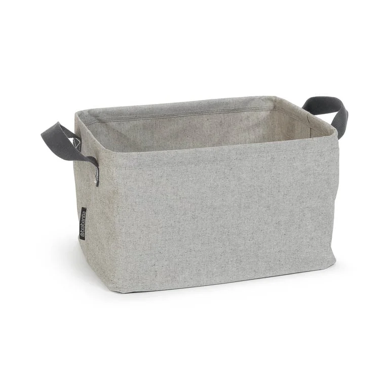 Laundry Basket Brabantia Linn 35 L, Grey, Foldable