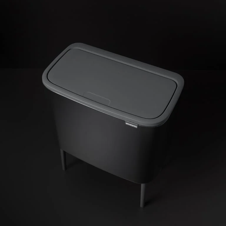 Coș de gunoi Brabantia Bo Touch 36L, Matt Black
