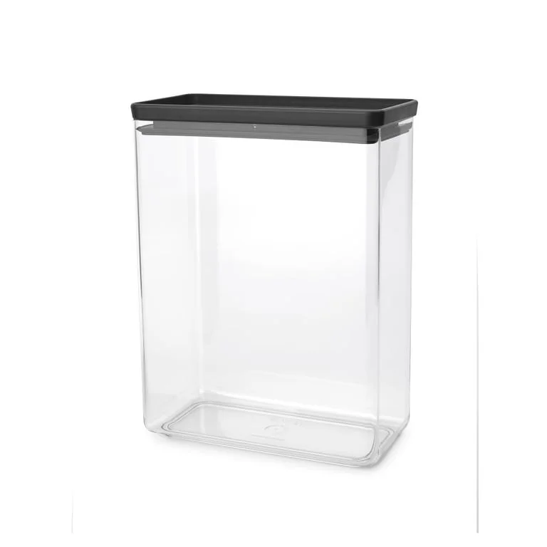 Canister Brabantia Tasty+ Stackable 5.4L, Dark Grey