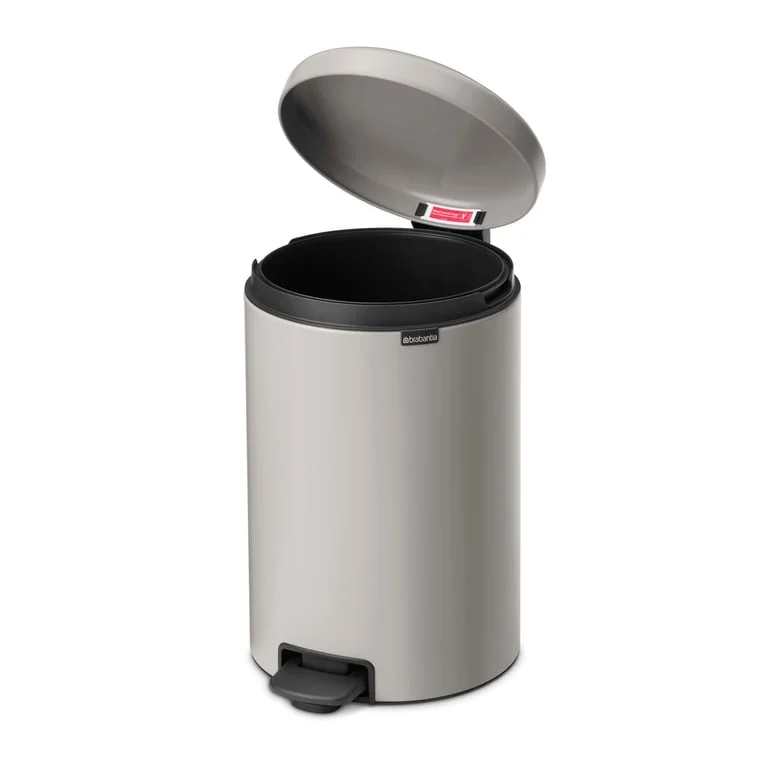 Pedal Waste Bin Brabantia NewIcon 20L, Soft Grey Grey