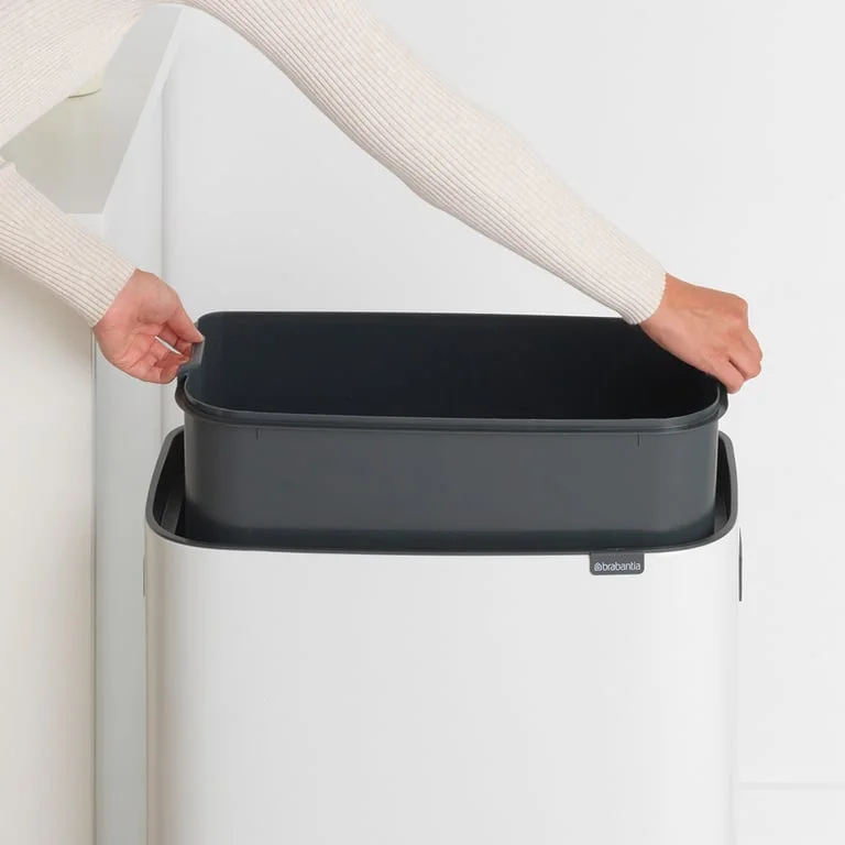 Coș de gunoi Brabantia Bo Touch 60L, White
