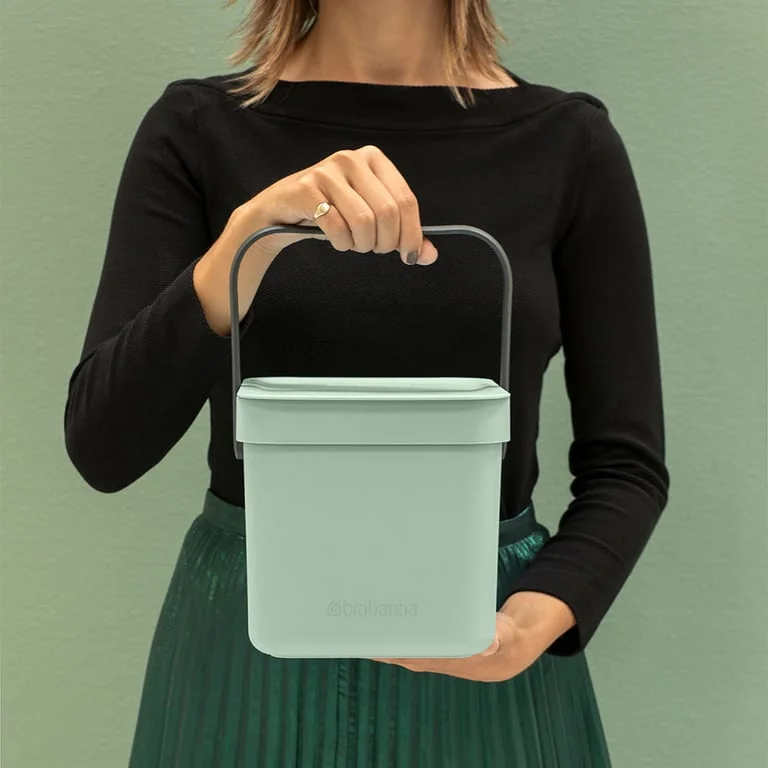 Coș de colectare separată Brabantia Sort&Go 3L, Jade Green