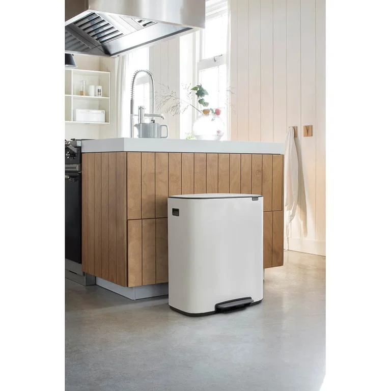 Coș de gunoi Brabantia Bo Pedal 60L, White