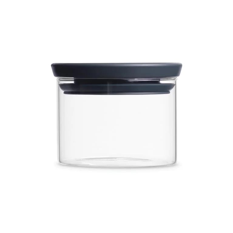 Glass Jar Brabantia, 0.3 L Dark Grey
