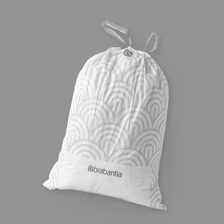 PerfectFit Bags Brabantia Size H, 50-60L, 30 pcs, White N