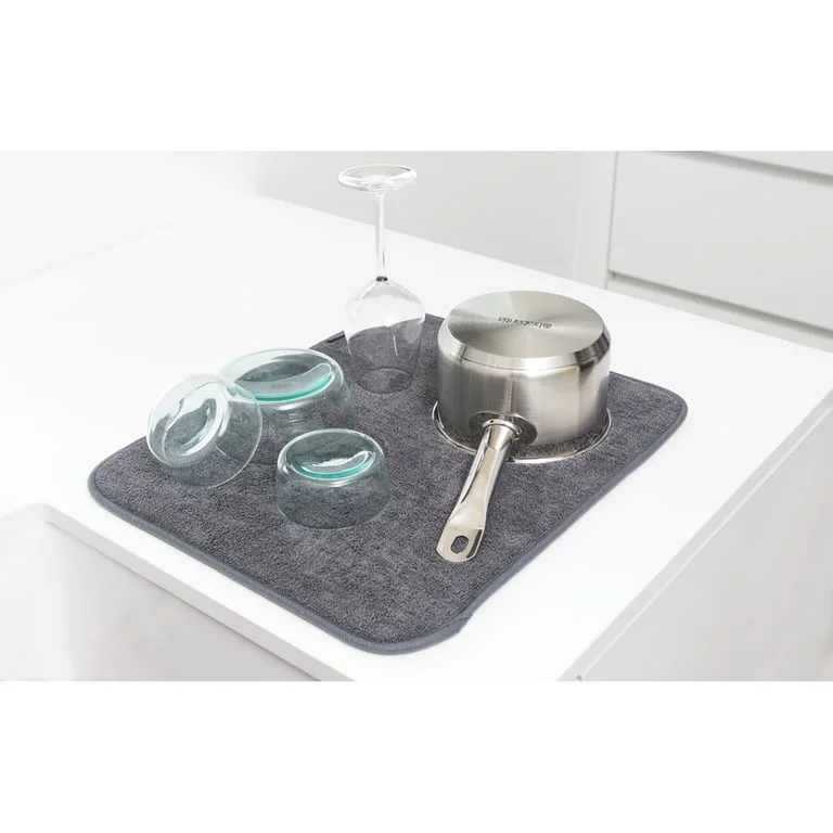 Covoraș pentru vase din microfibră Brabantia Dark Grey