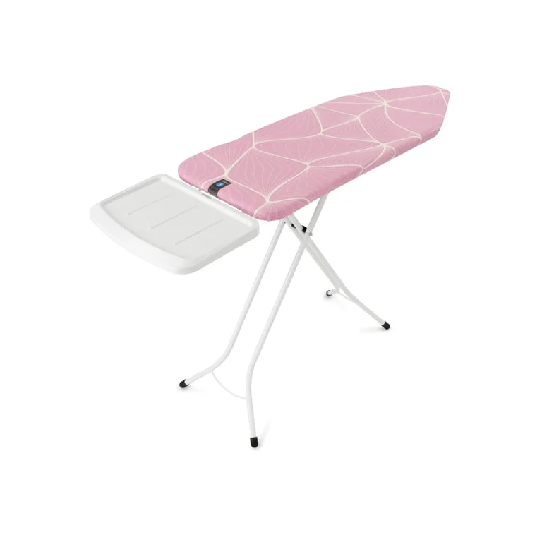 Masă de călcat Brabantia C 124x45cm cu suport pentru generator de abur, Lilac Waves