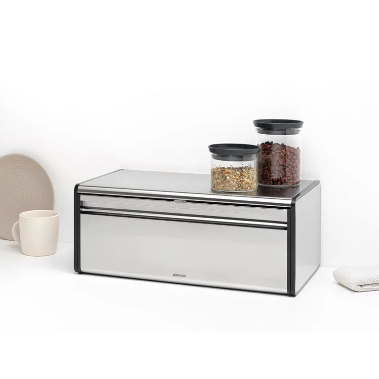 Cutie de pâine Brabantia Fall Front Matt Steel Fingerprint Proof