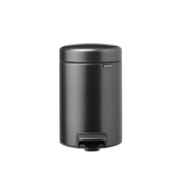 Pedal Waste Bin Brabantia NewIcon 3L, Confident Grey