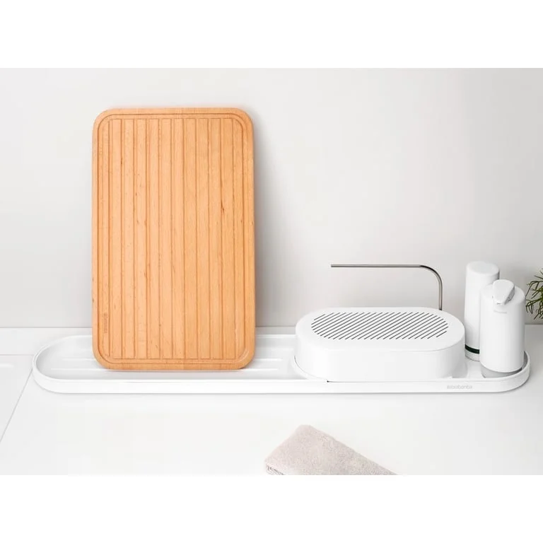 Set de organizare pentru chiuvetă  Brabantia SinkStyle Mineral Fresh White, 4 bucăți