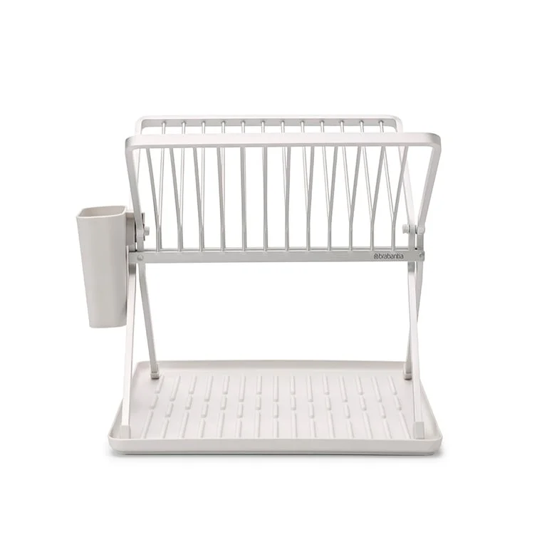 Uscător de vase compact pliabil Brabantia, Light Grey