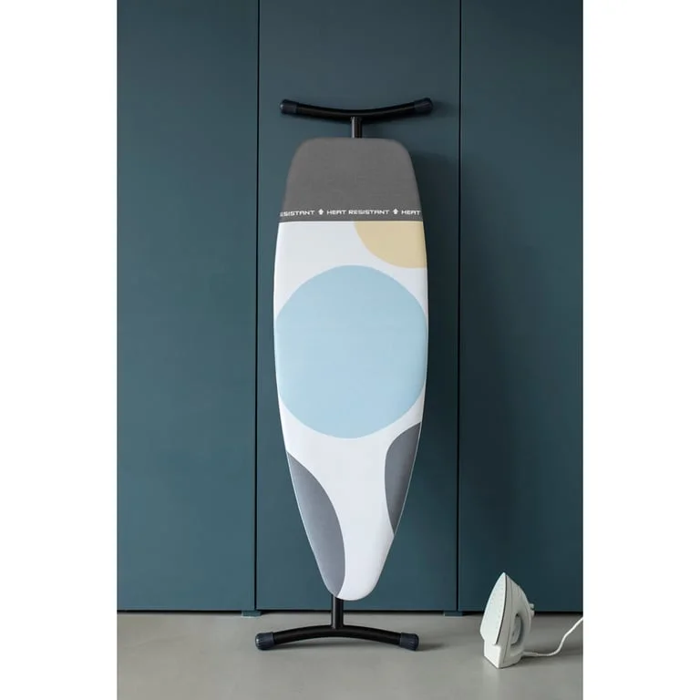 Masă de călcat Brabantia D 135x45cm cu zonă de călcat rezistentă la căldură, Spring Bubbles