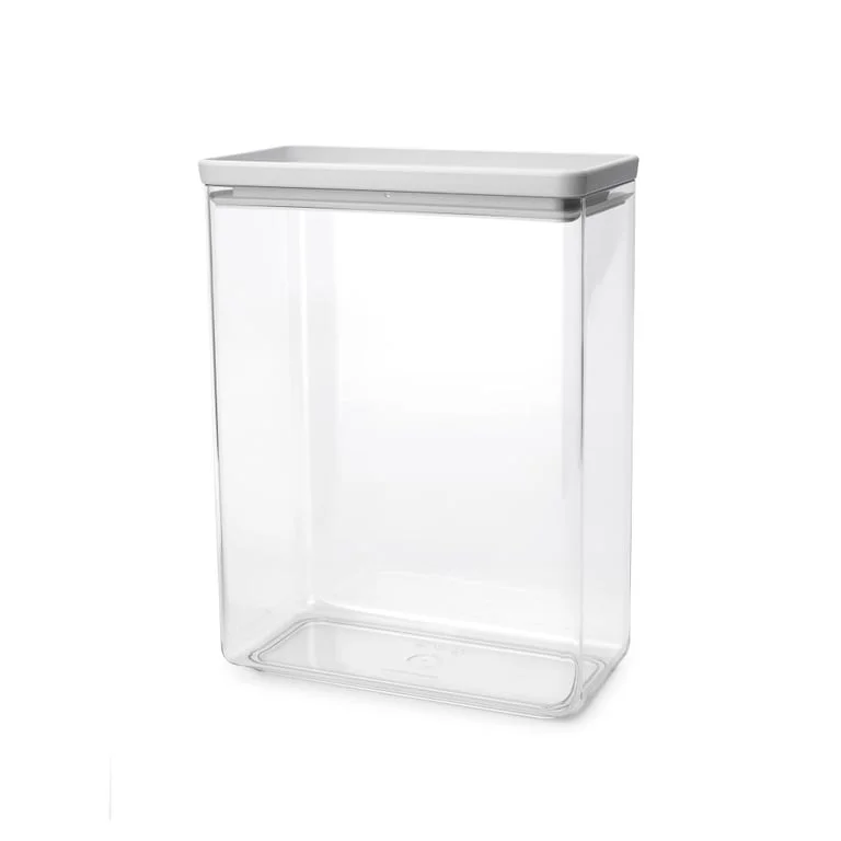 Canister Brabantia Tasty+ Stackable 5.4L, Light Grey