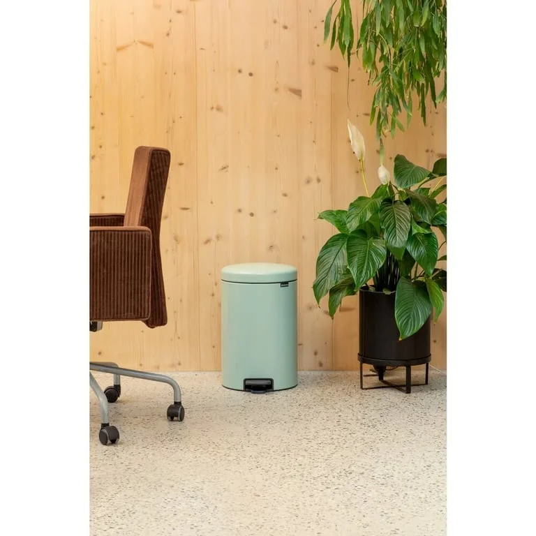 Coș de gunoi cu pedală Brabantia NewIcon 20L, Jade Green