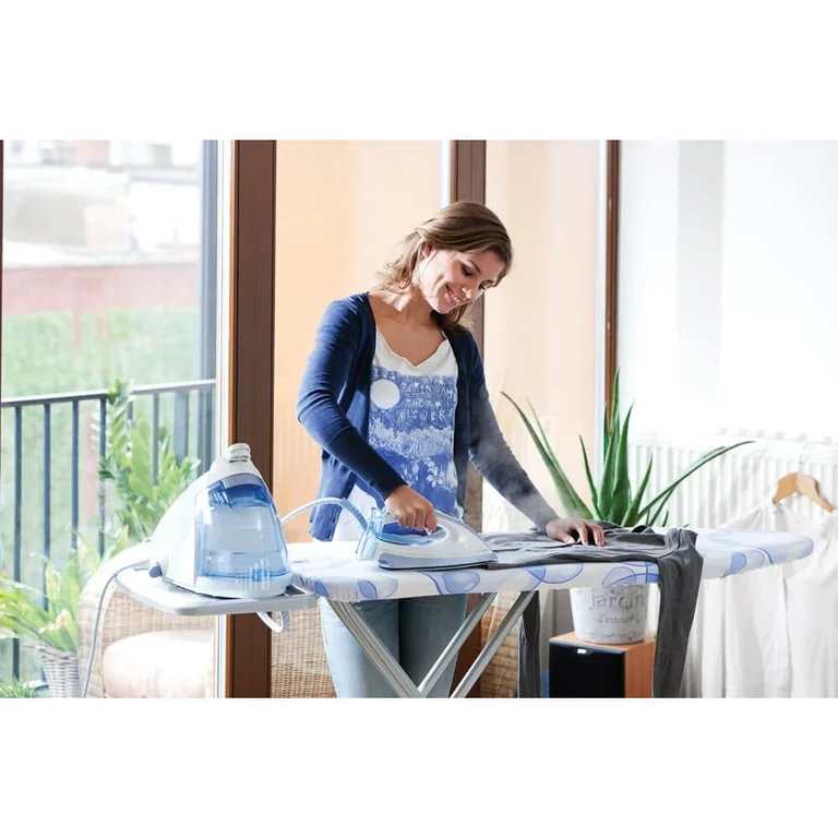 Masă de călcat Brabantia C 124x45cm cu suport pentru generator de abur, Ice Water