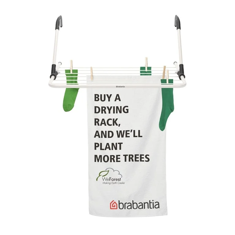 Hanging Dryer Rack Brabantia, 4.5m White