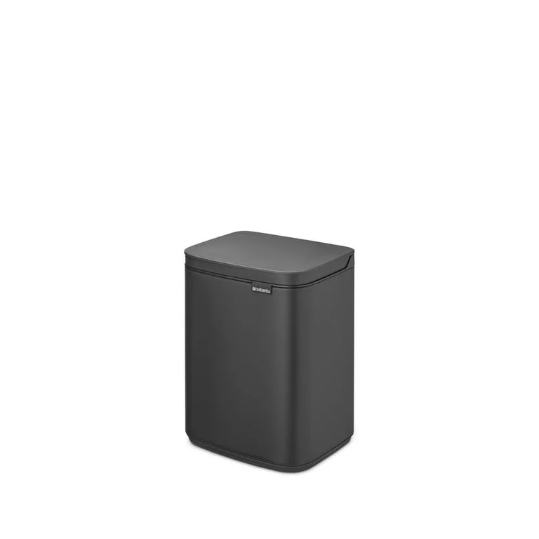 Coș de gunoi Brabantia Bo Small 4L, Mineral Infinite Grey