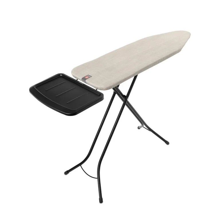 Masă de călcat Brabantia B 124x38cm cu suport pentru generator de abur, Denim Grey