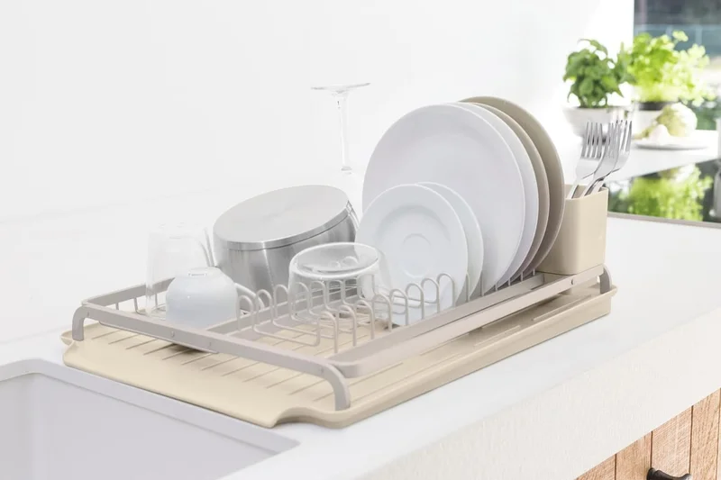 Dish Drying Rack Brabantia Soft Beige
