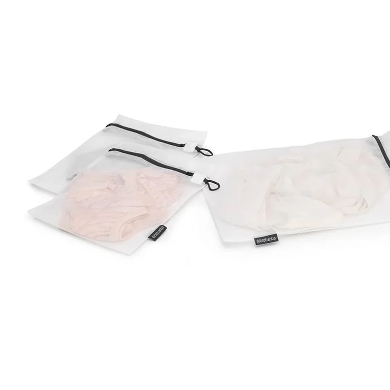 Laundry Bags Brabantia White/Grey, Two Sizes, 3 Pcs