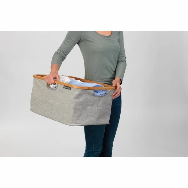 Laundry Basket Brabantia Linn 40L, Grey, Foldable