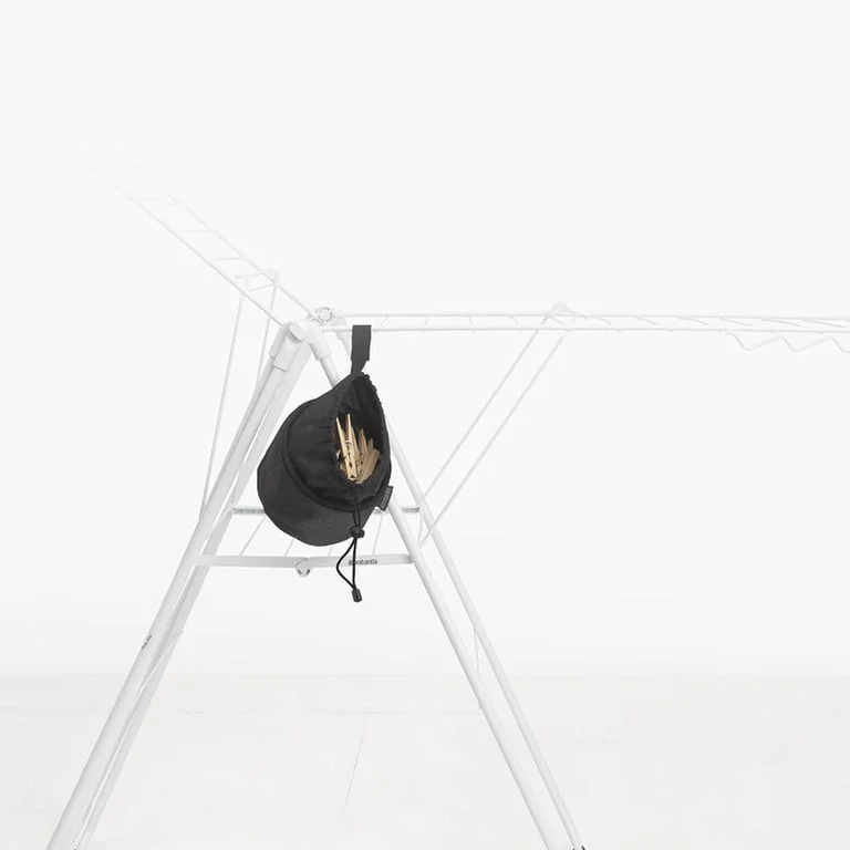 Clothes Peg Bag Compact Brabantia Black