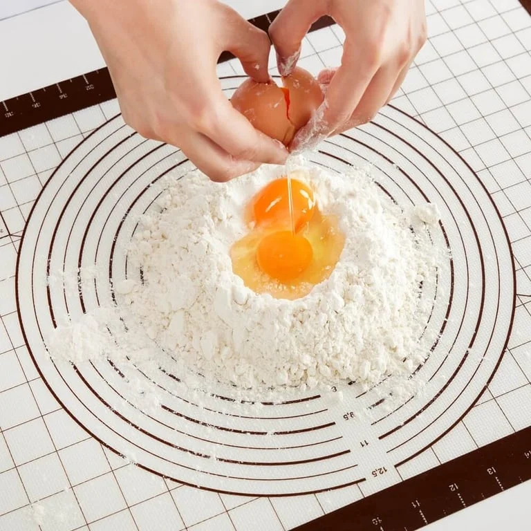 Pastry Mat Lekue 60x40cm, Silicone, with measures