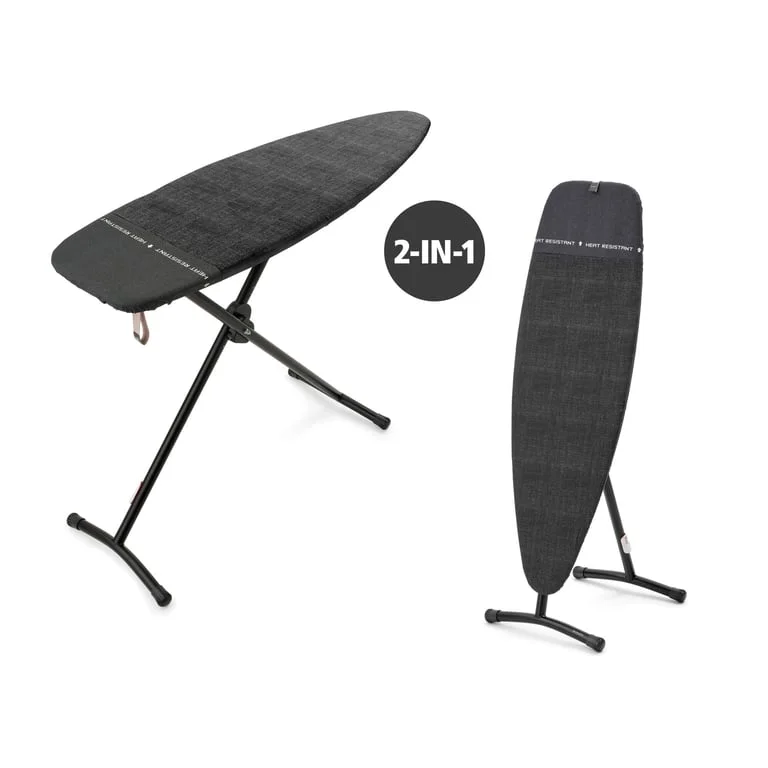 Masă de călcat Brabantia D 135x45cm cu zonă de călcat rezistentă la căldură, Denim Black