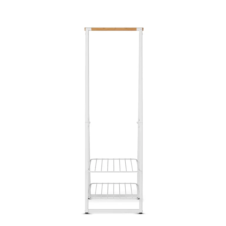 Stativ haine multifuncțional Brabantia Linn White, compact