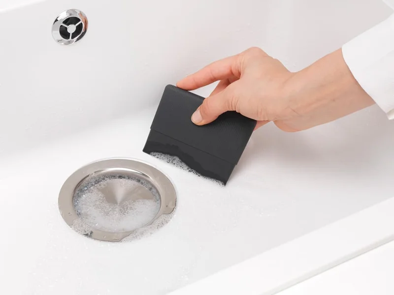 Spatulă pentru curățarea vaselor Brabantia, Dark Grey