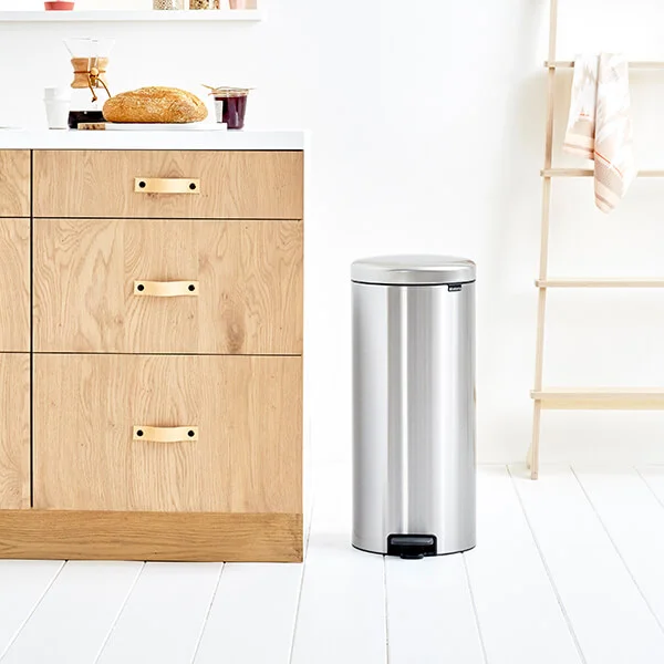 Waste Bin NewIcon Brabantia 30L Matt Steel FPP