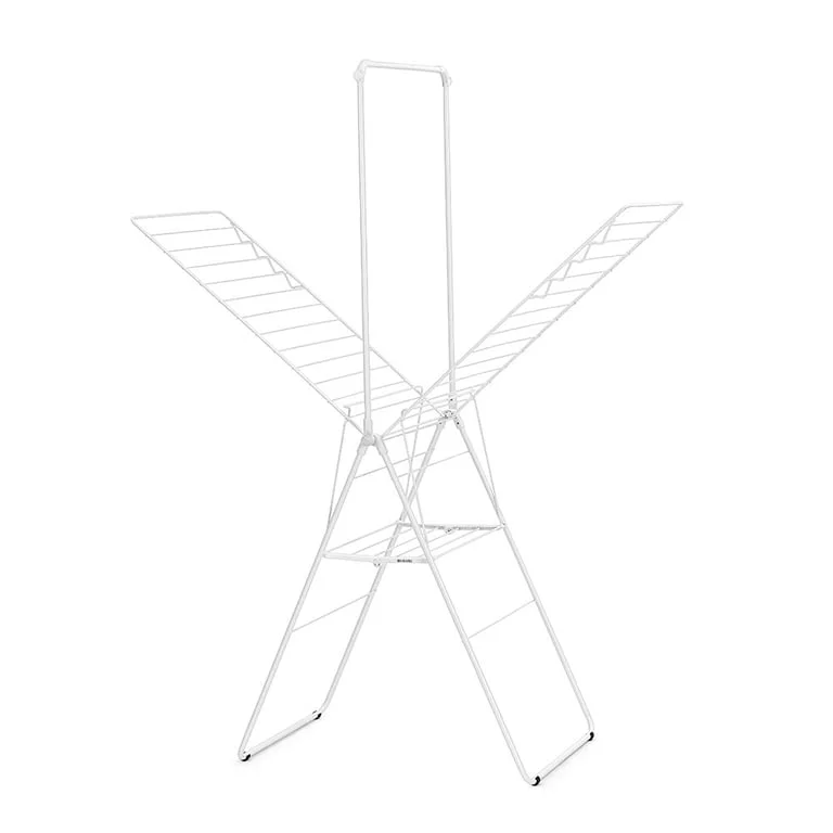 Uscător de rufe Brabantia Hangon, 25m, tijă suplimentară, Fresh White
